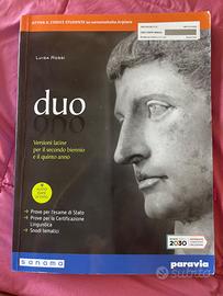 libro versioni latine x triennio “Duo”