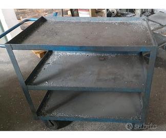 Carrello lavoro a 3 piani