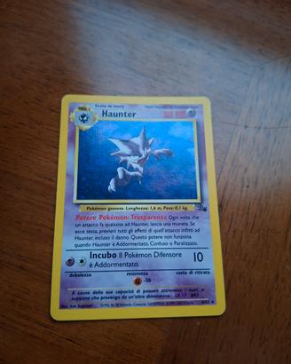 Haunter 6/62 Card Pokemon Fossil 2000
