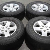 kit completo jeep wrangler 255/75 r17 lt4695