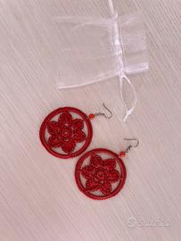 Orecchini artigianali nuovi