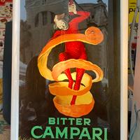 Insegna pubblicitaria campari anni 70