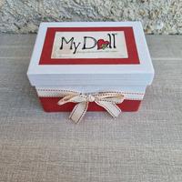 Scatola cartoncino My Doll box cartone vuoto