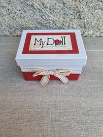 Scatola cartoncino My Doll box cartone vuoto