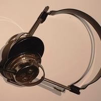 Cuffie vintage per uso radio galena o telegrafo