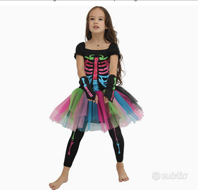 Costume di carnevale bambina 9/10 anni