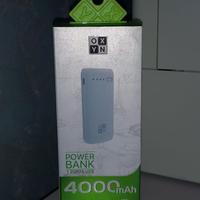 Powerbank 4000mAh – Nuovo, mai usato 🔋