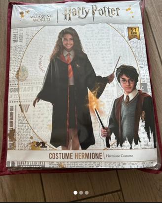 Vestito Carnevale 5/7 anni Hermione Harry Potter