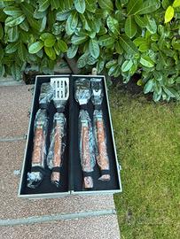 Set barbecue in valigetta di alluminio KUCHENPROFI