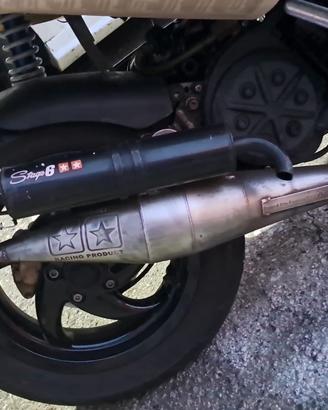 Marmitta Stage6 Pro Replica Piaggio Gilera Omologa
