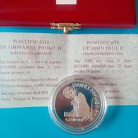  VATICANO GIOVANNI PAOLO II 2001.ARGENTO