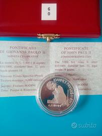 VATICANO GIOVANNI PAOLO II 2001.ARGENTO