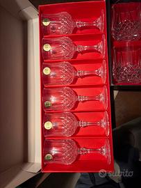 cristal d arques bicchieri