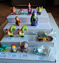 Lotto 12 Personaggi Kinder e Ferrero (anni 2000)
