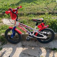 Bicicletta bimbo + rotelle