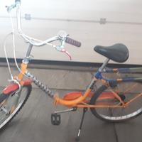 Bicicletta 24" pieghevole funzionante