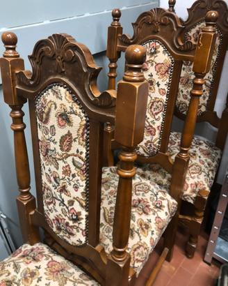 Set 3 sedie vintage