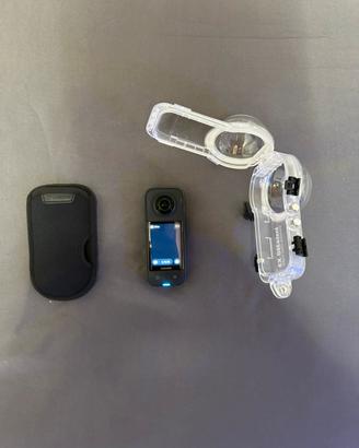 Insta360 X3 + Invisibile Dive Case +  Batterie