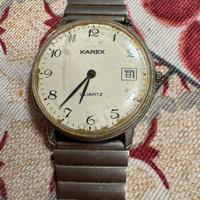 Orologio Karex vintage anni 80