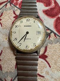 Orologio Karex vintage anni 80
