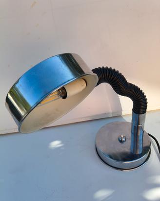 Lampada da tavolo anni 70 stile  targhetti 

