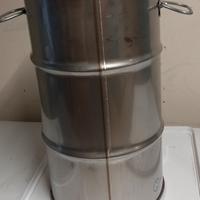 Fusto acciaio inox 25 litri