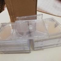 22 custodie per CD trasparenti