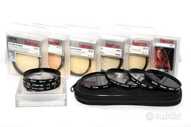 HOYA HAMA 15 FILTRI 52mm per Fotografia Colori B/N