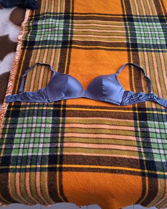 Reggiseno in raso grgio