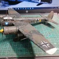 Bombardiere tedesco 1:72 Junkers Ju88