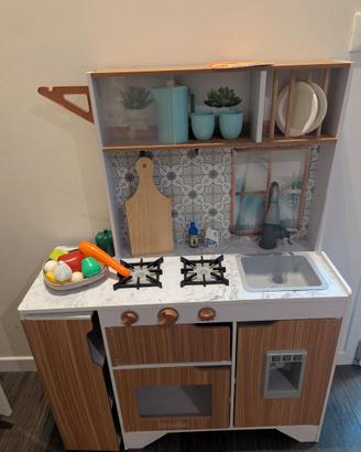 Cucina giocattolo in legno KidKraft con accessori