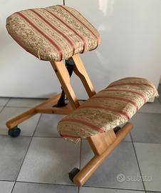 Sedia sgabello ergonomico da ufficio