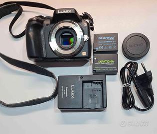 Lumix G5 corpo macchina ed accessori