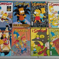 Fumetto "I Simpson" primi 8 Numeri