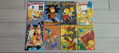 Fumetto "I Simpson" primi 8 Numeri