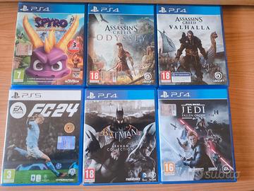 giochi PS4 e ps5