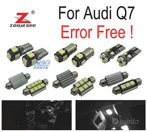KIT 25 LAMPADE LED INTERNE PER AUDI Q7 4L 2005-201