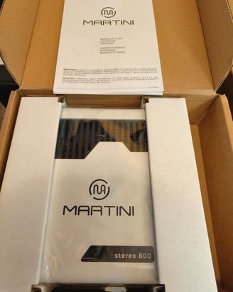 amplificatore 2 canali martini/mosconi