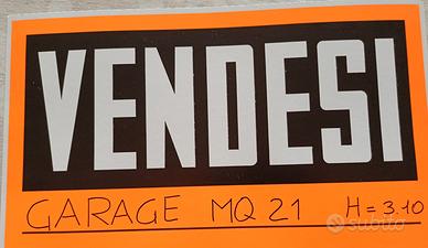 Garage /box 21 mq (2 posti auto)