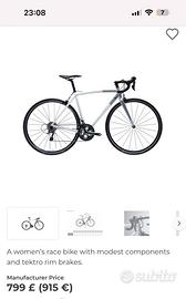 Bici da corsa  van rysel