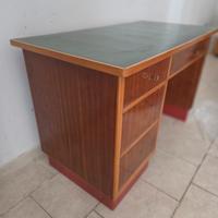 Scrivania vintage anni '50 in legno – originale 