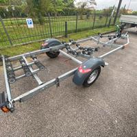 PRONTA CONSEGNA Carrello SATELLITE 1000 KG FRENATO
