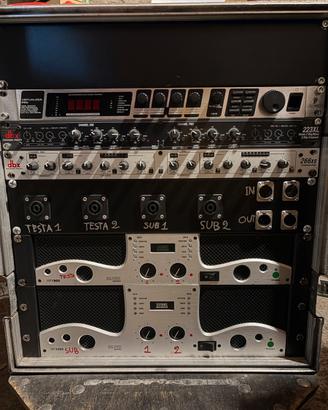 Impianto Audio FBT 2x1200 + 2x2500