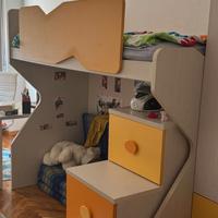 Letto soppalcato bambino