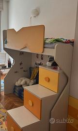 Letto soppalcato bambino