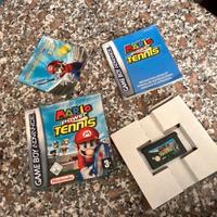 Super mario tennis nintendo game boy advance
