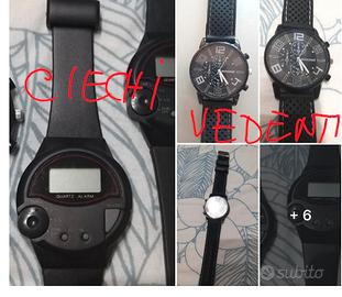 1 orologio non  vedenti. 1 orologio. normale