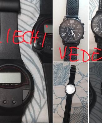 1 orologio non  vedenti. 1 orologio. normale