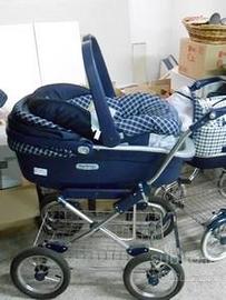 Trio bimbi, carrozzine, seggioloni, giostrine