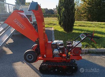 biotrituratore + motocariola motori Honda gx